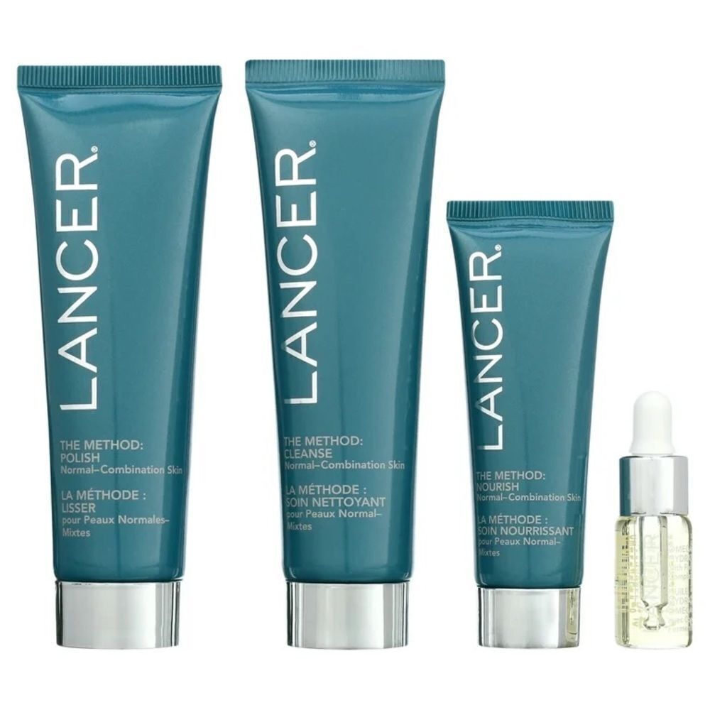 Lancer The Method Into Kit, Normal Combination Skin, 4 Piece Set